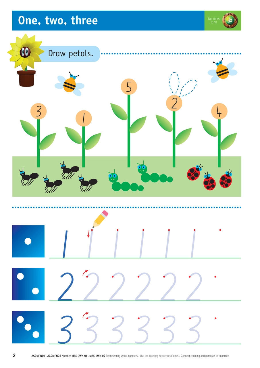 Targeting Maths NSW Curriculum Edition - Student Book: Kindergarten