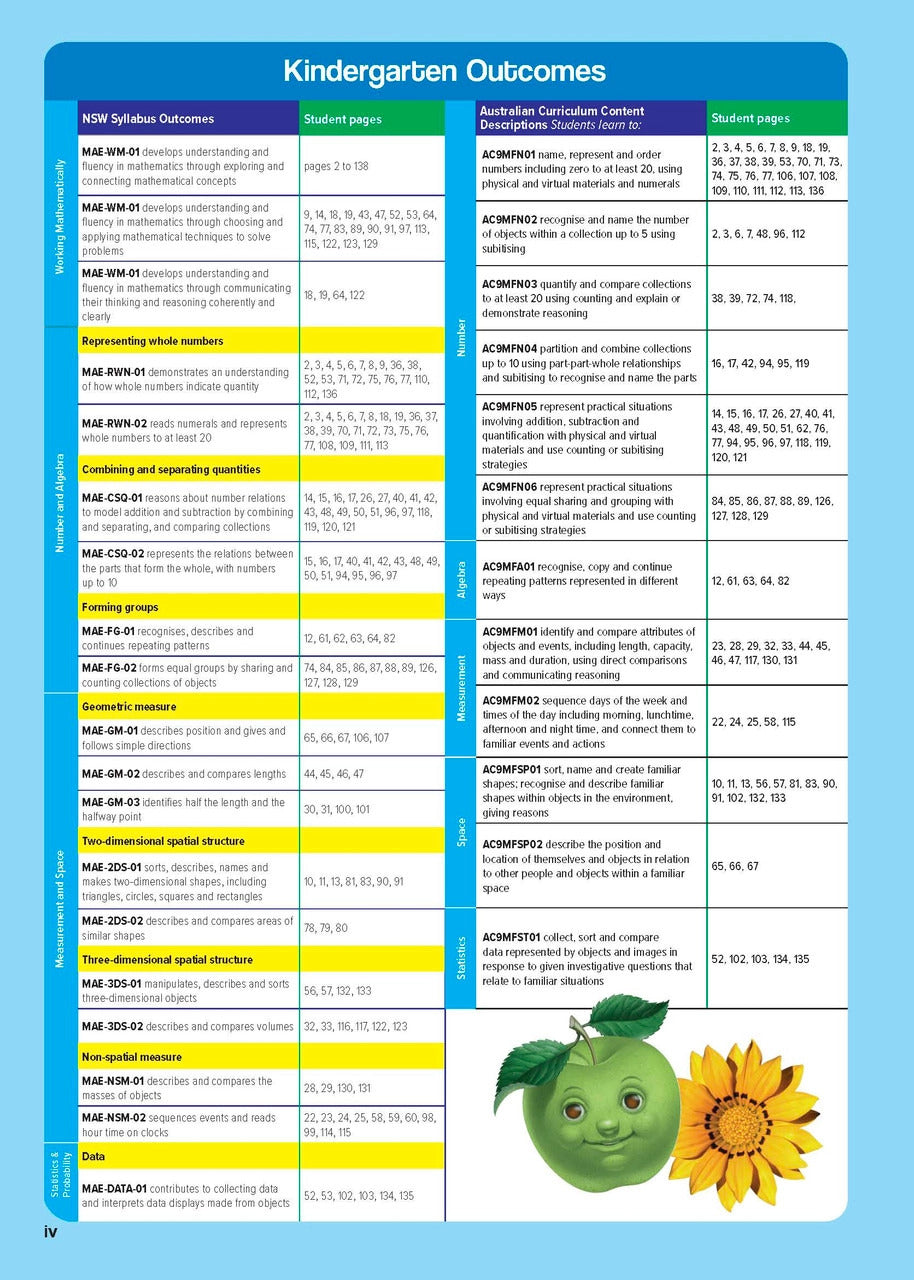 Targeting Maths NSW Curriculum Edition - Student Book: Kindergarten