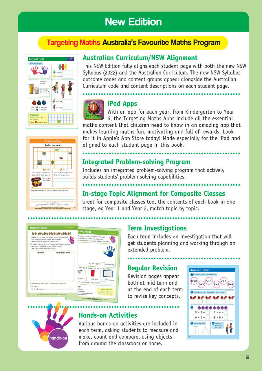 Targeting Maths NSW Curriculum Edition - Student Book: Year 1