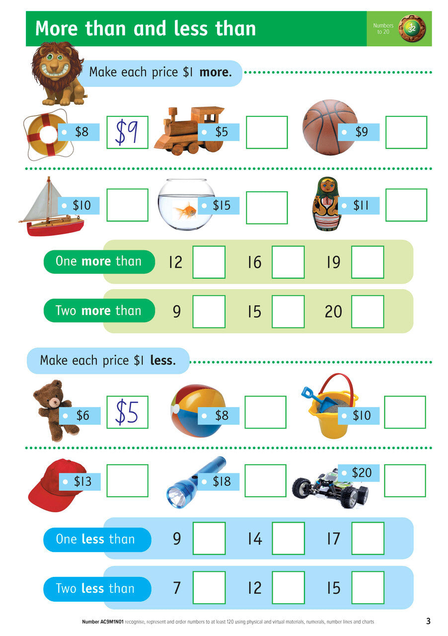 Targeting Maths NSW Curriculum Edition - Student Book: Year 1