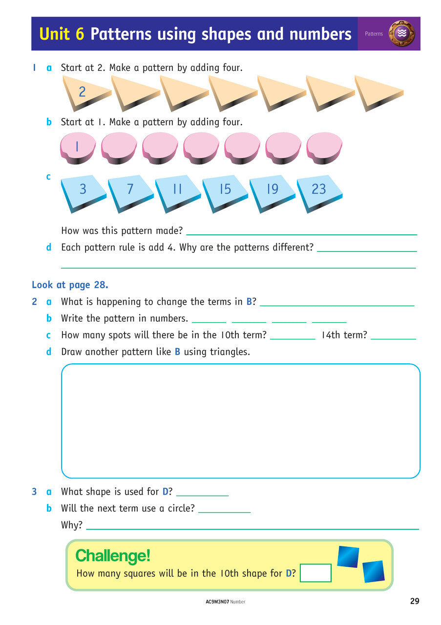 Targeting Maths NSW Curriculum Edition - Student Book: Year 3