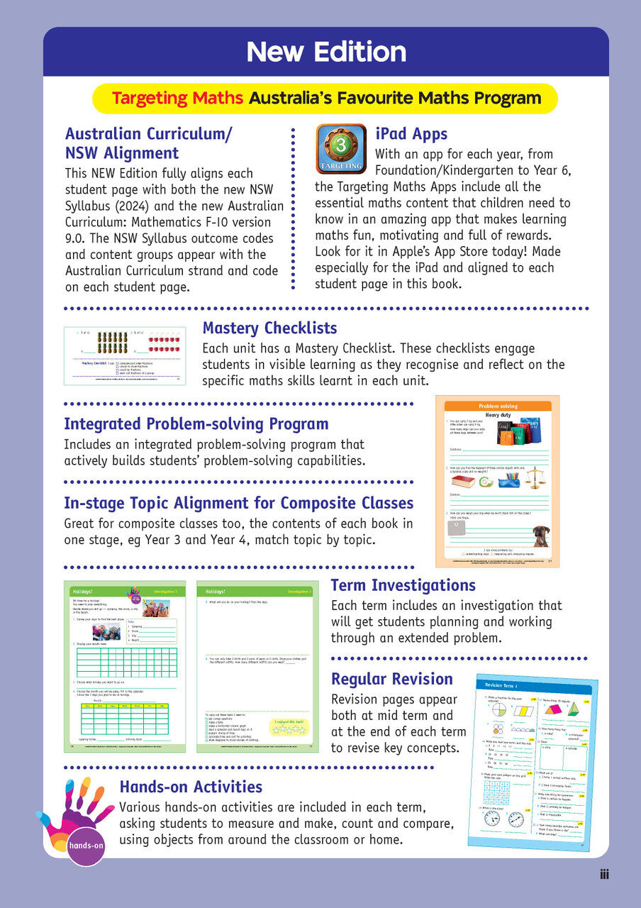 Targeting Maths NSW Curriculum Edition - Student Book: Year 3