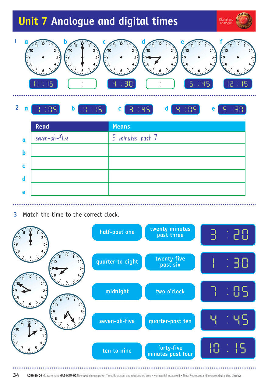 Targeting Maths NSW Curriculum Edition - Student Book: Year 3