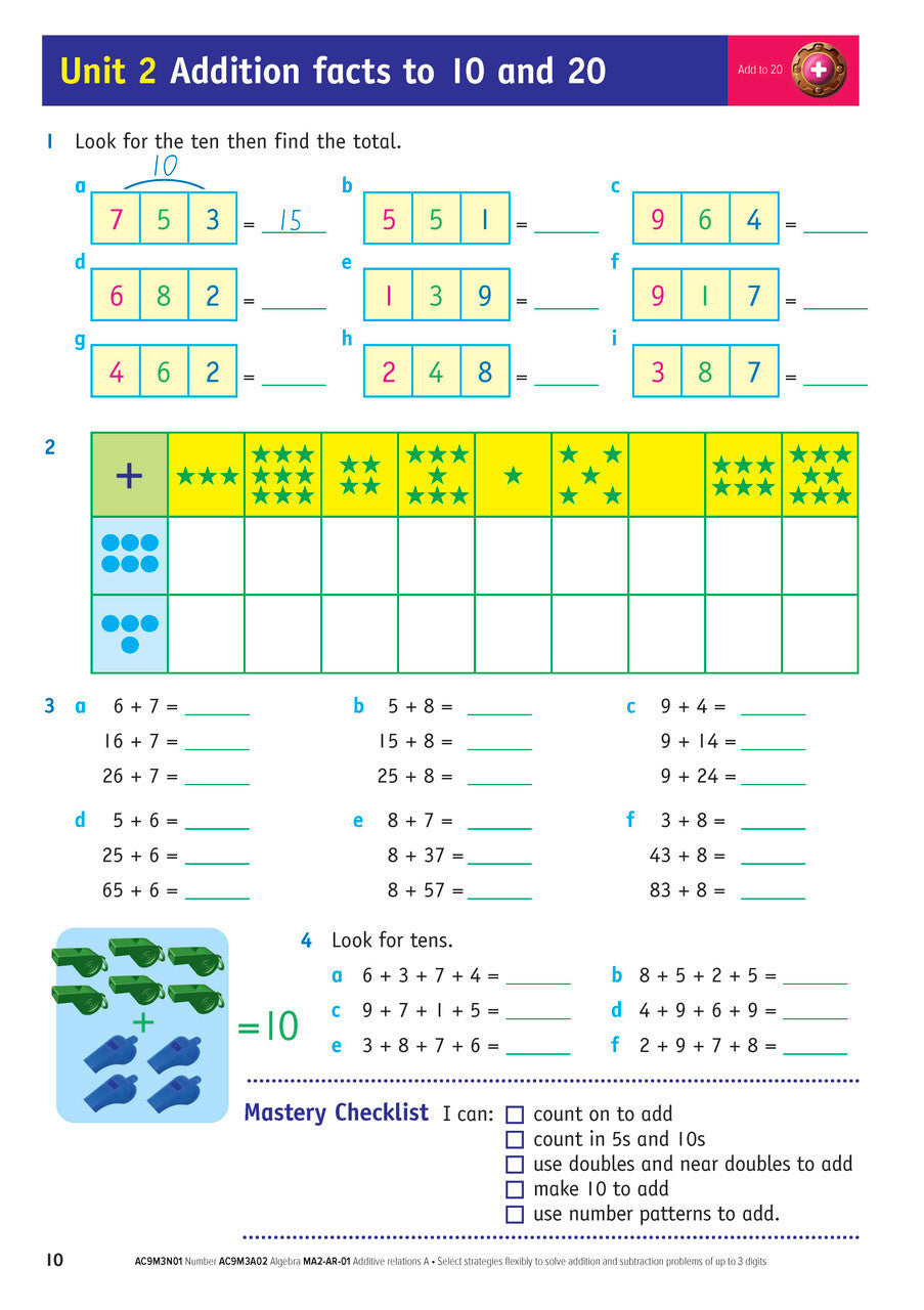 Targeting Maths NSW Curriculum Edition - Student Book: Year 3