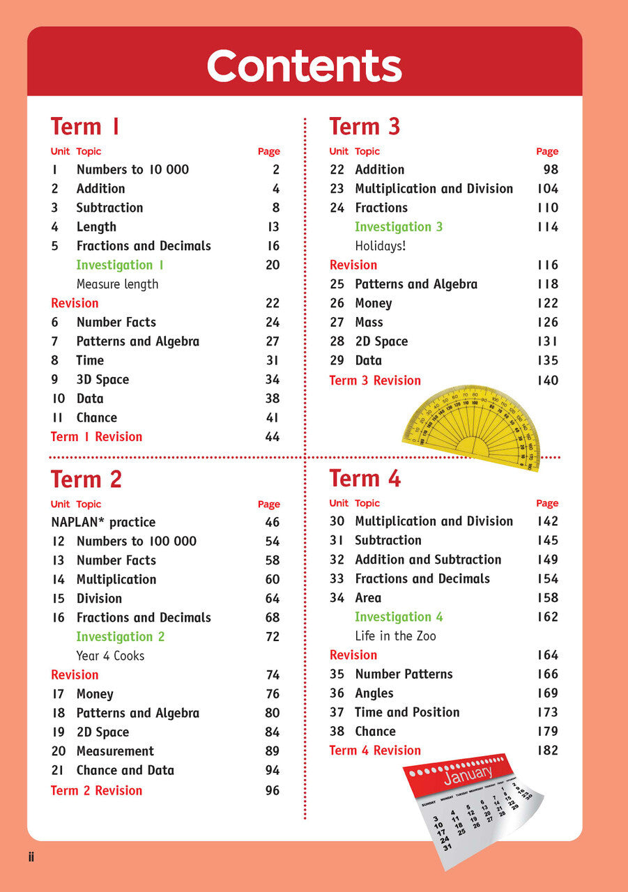 Targeting Maths NSW Curriculum Edition - Student Book: Year 4