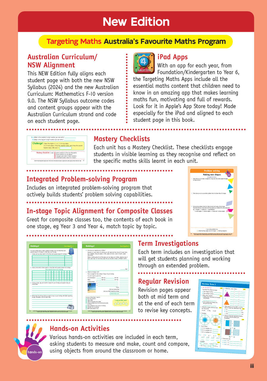 Targeting Maths NSW Curriculum Edition - Student Book: Year 4