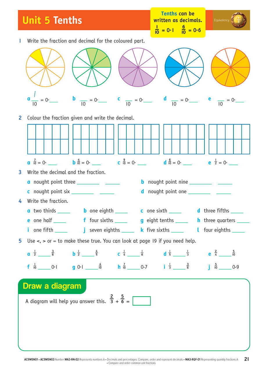 Targeting Maths NSW Curriculum Edition - Student Book: Year 5