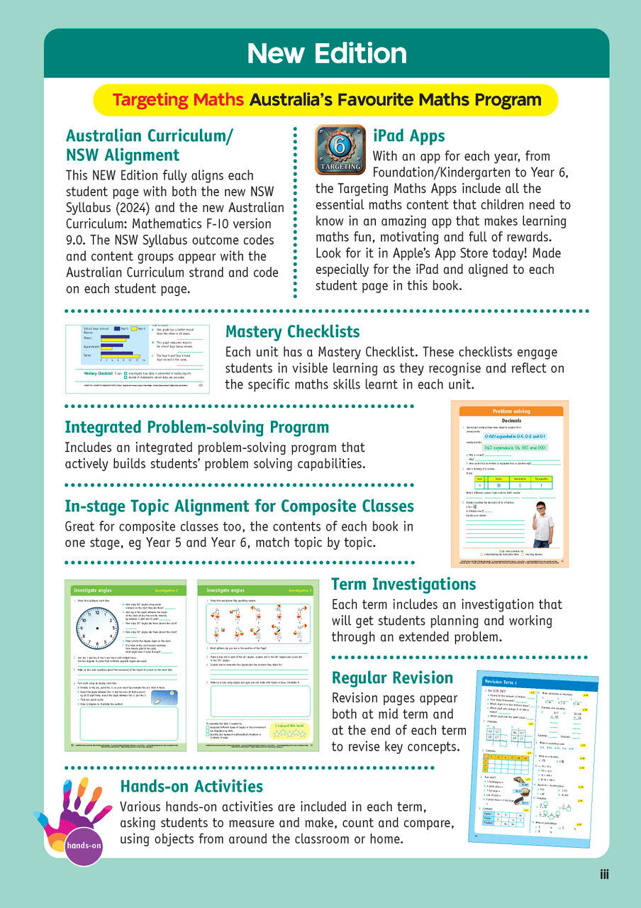 Targeting Maths NSW Curriculum Edition - Student Book: Year 6