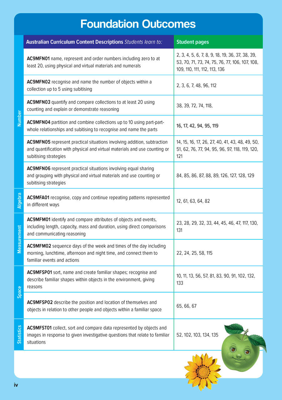 Targeting Maths Australian Curriculum Edition - Student Book: Foundation
