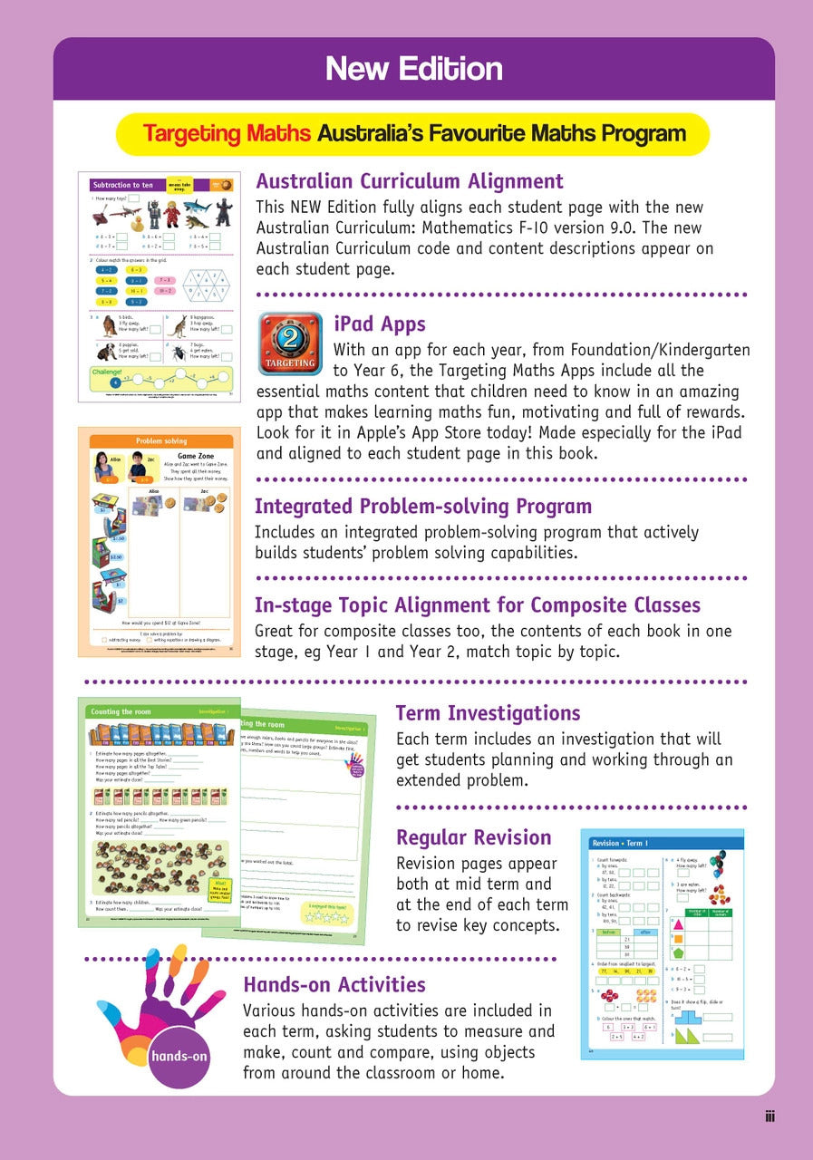 Targeting Maths Australian Curriculum Edition - Student Book: Year 2