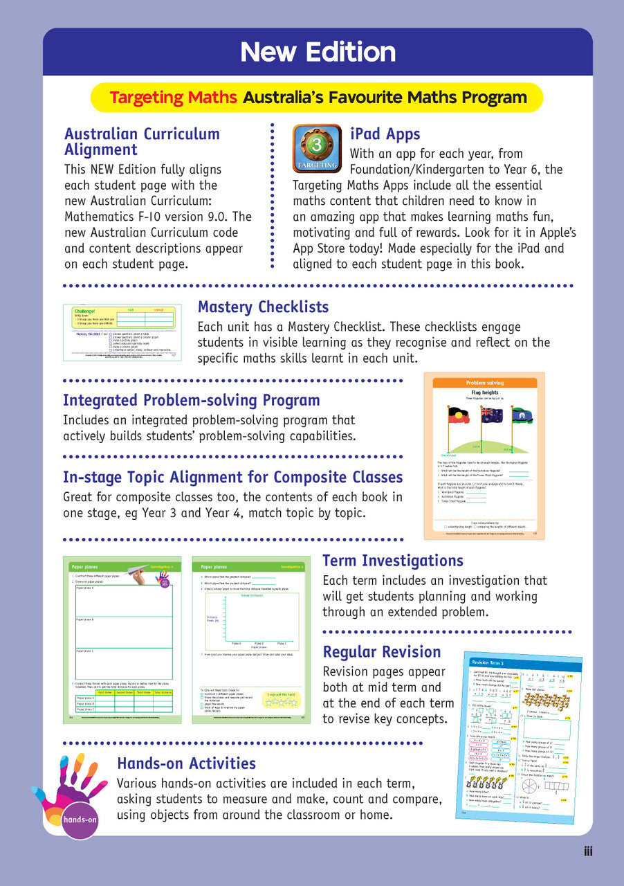 Targeting Maths Australian Curriculum Edition - Student Book: Year 3