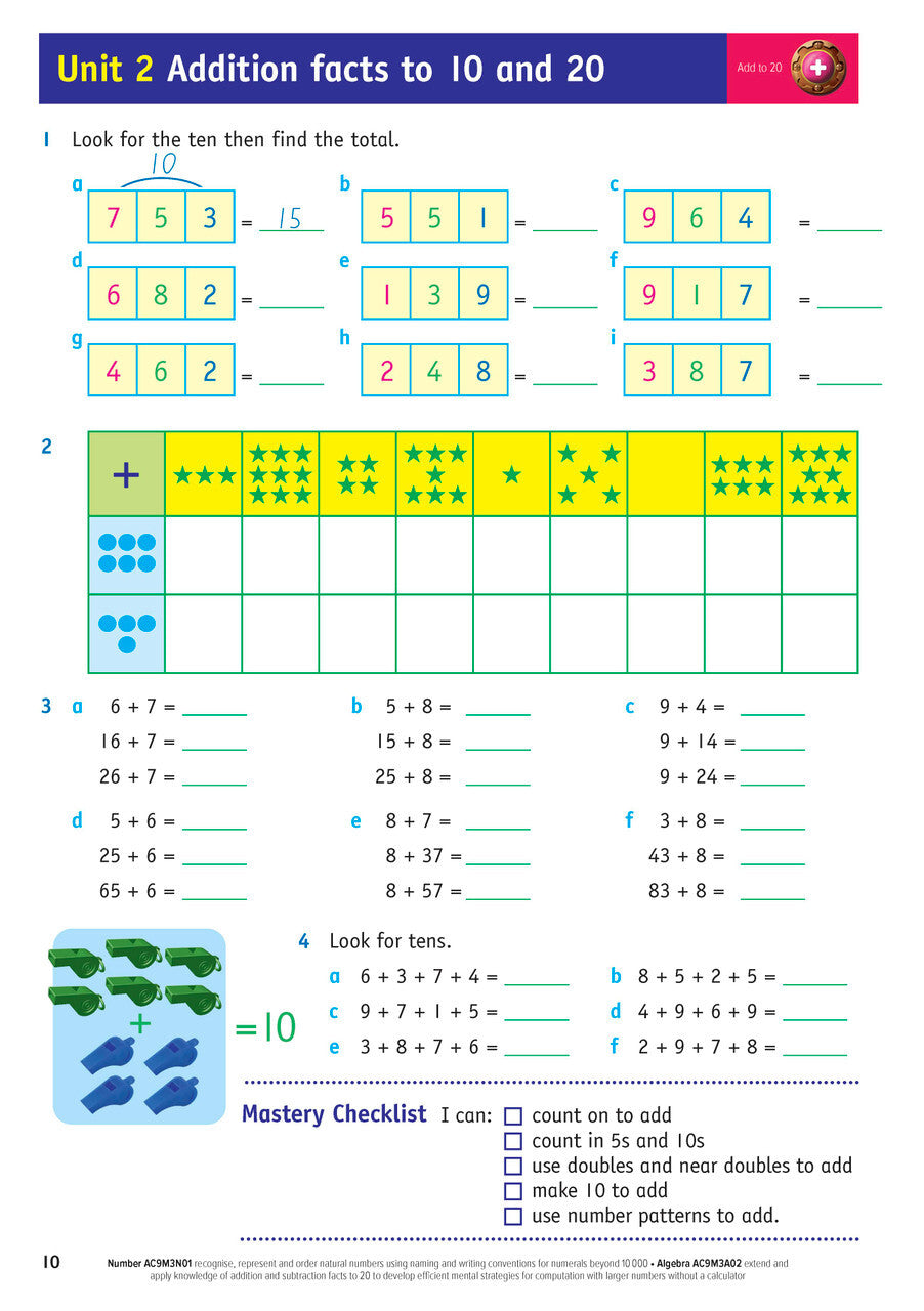Targeting Maths Australian Curriculum Edition - Student Book: Year 3