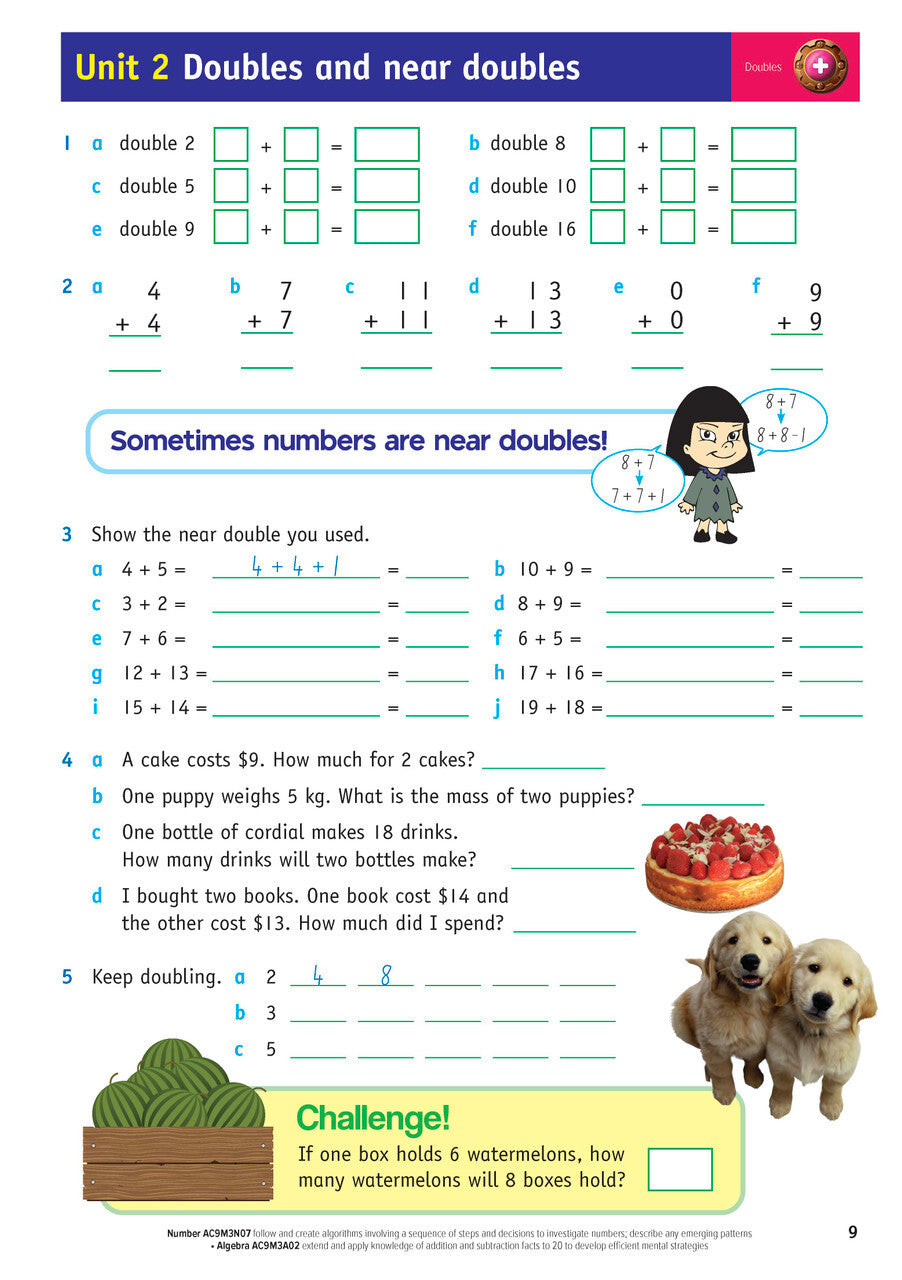 Targeting Maths Australian Curriculum Edition - Student Book: Year 3