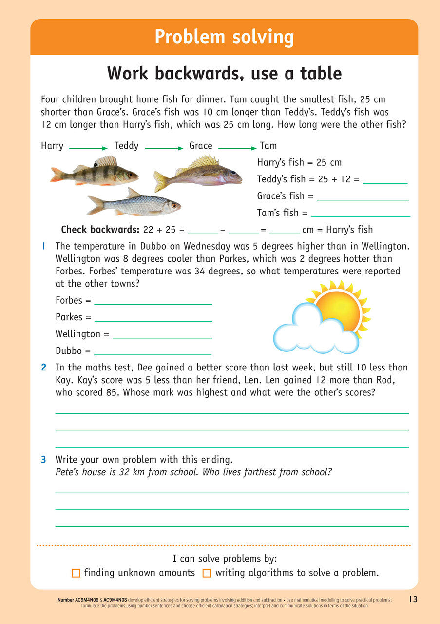 Targeting Maths Australian Curriculum Edition - Student Book: Year 4
