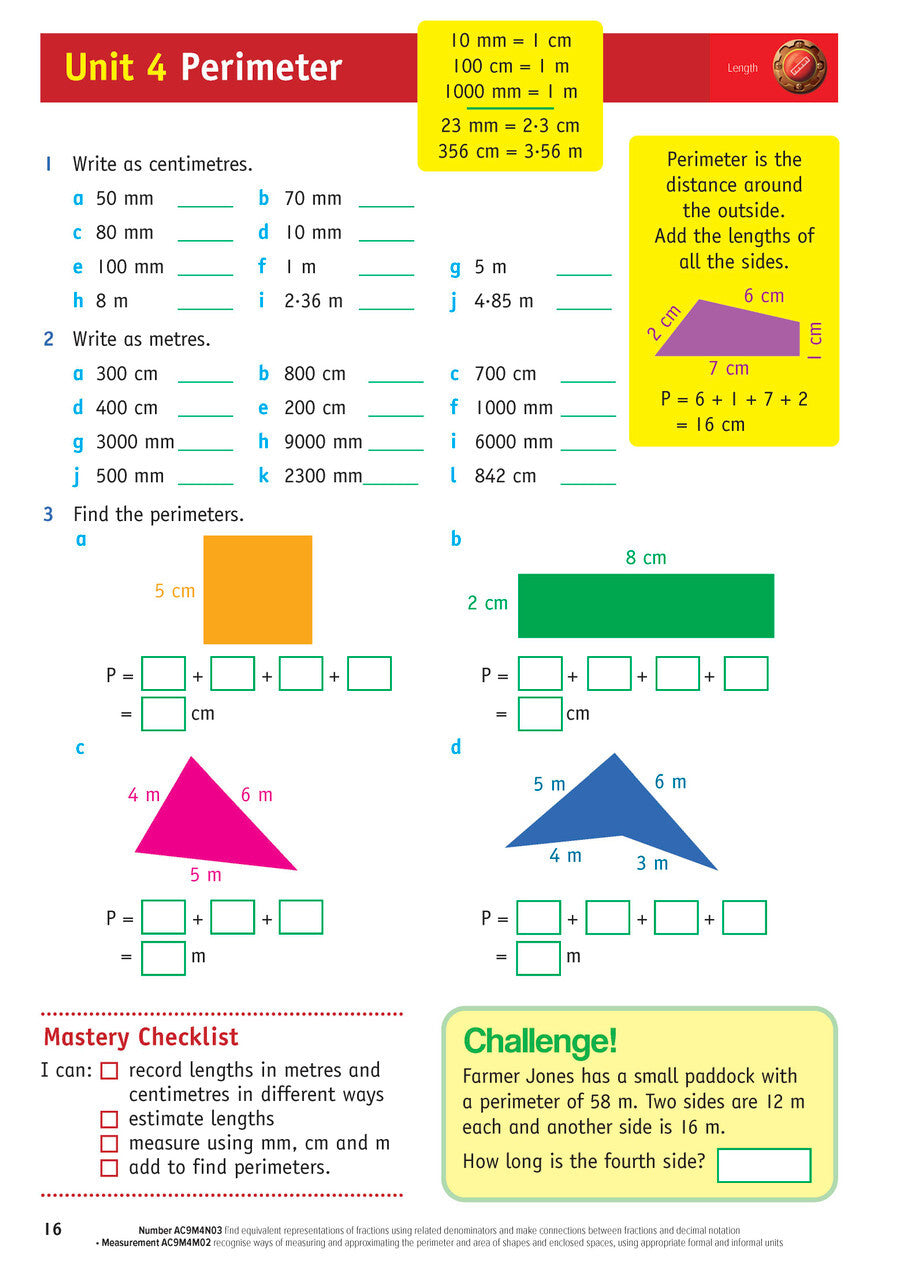 Targeting Maths Australian Curriculum Edition - Student Book: Year 4