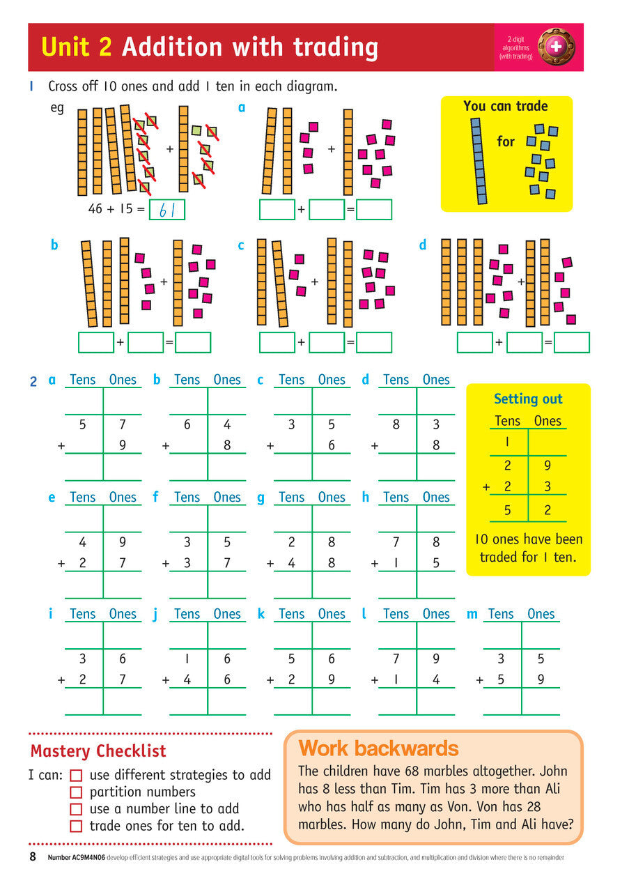 Targeting Maths Australian Curriculum Edition - Student Book: Year 4