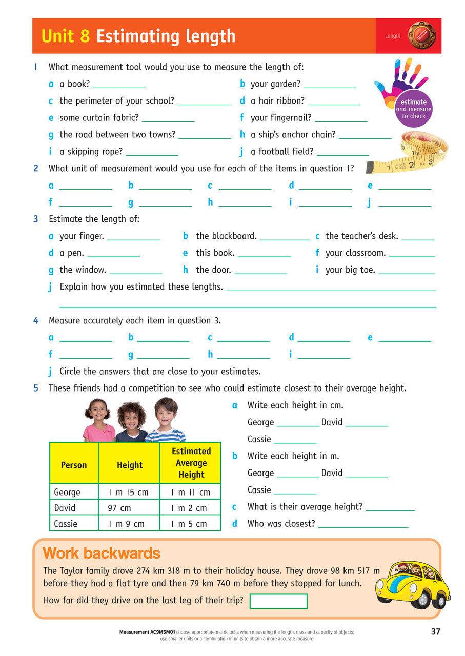 Targeting Maths Australian Curriculum Edition - Student Book: Year 5