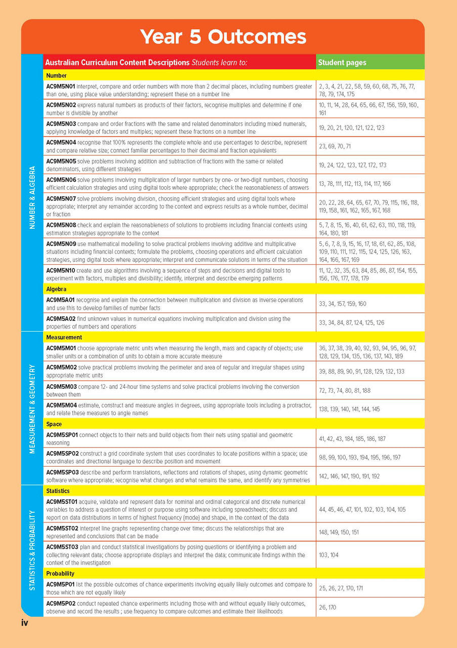 Targeting Maths Australian Curriculum Edition - Student Book: Year 5