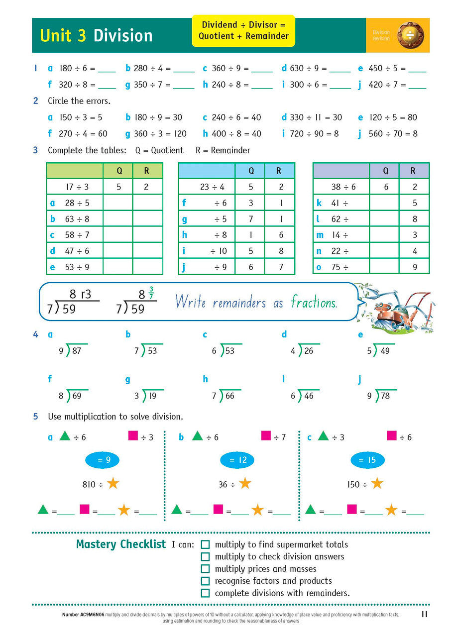 Targeting Maths Australian Curriculum Edition - Student Book: Year 6