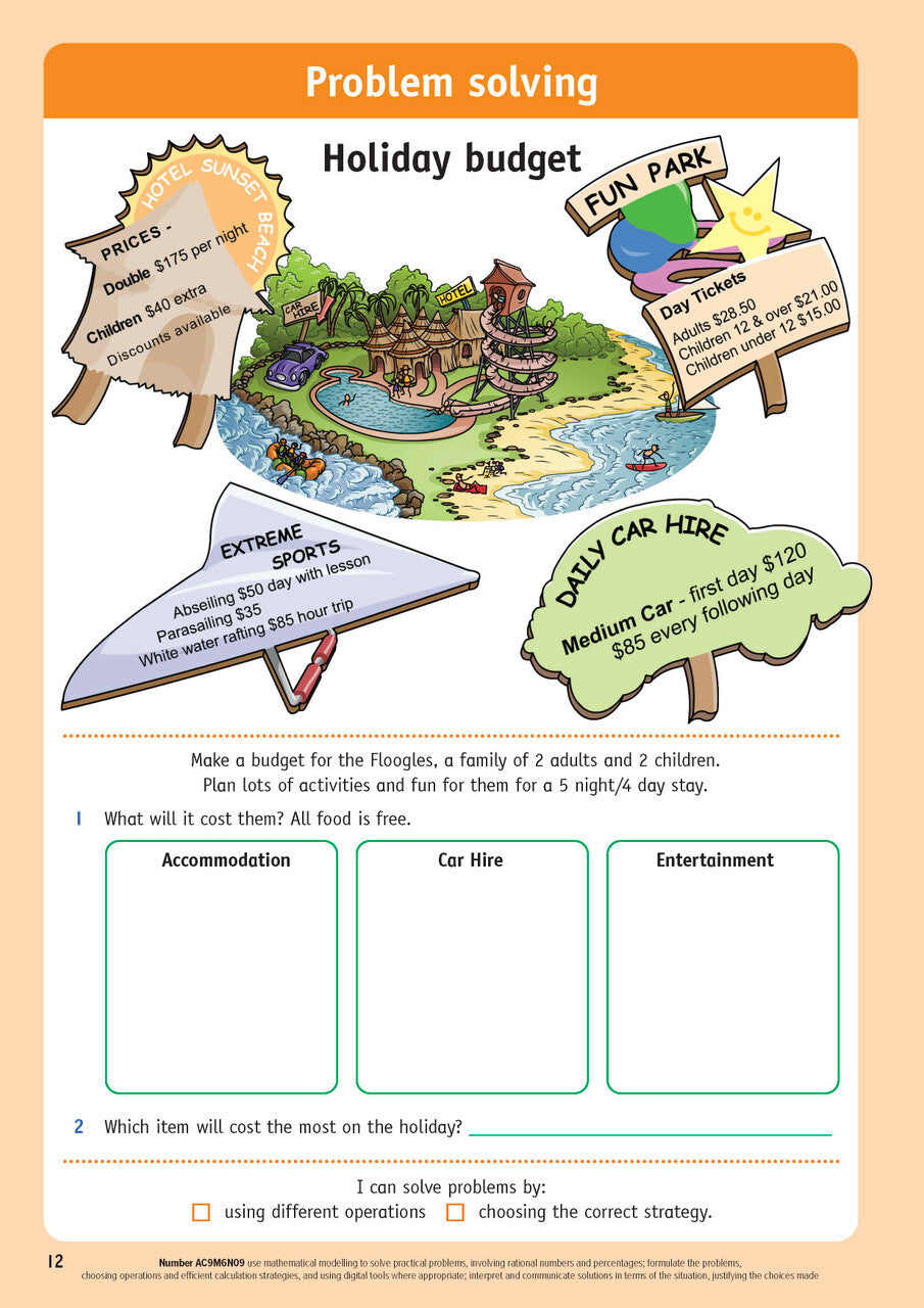 Targeting Maths Australian Curriculum Edition - Student Book: Year 6