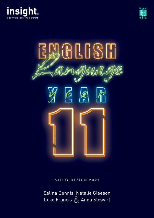 English Language Year 11 – Units 1 & 2