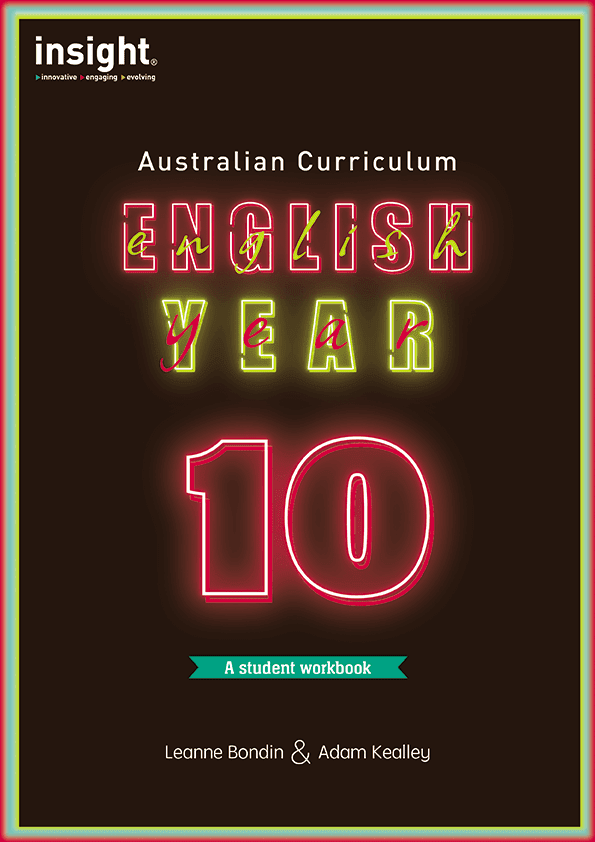 Australian Curriculum English Year 10