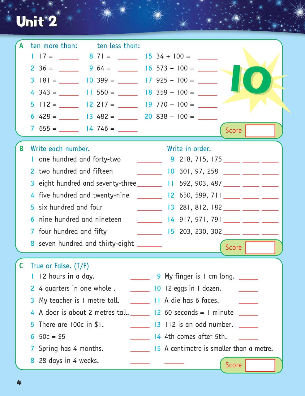 Targeting Maths Australian Curriculum Edition - Mental Maths: Year 3