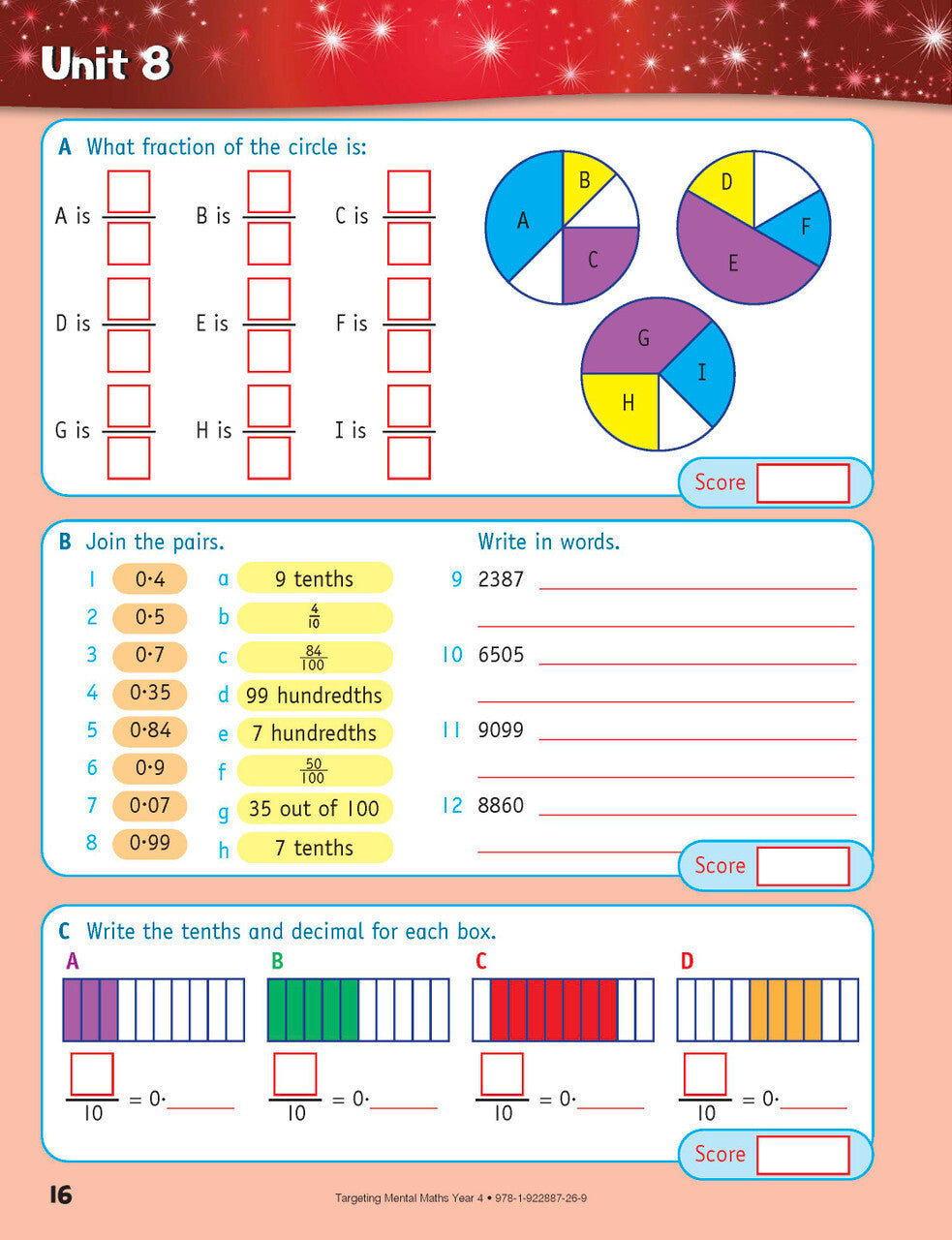 Targeting Maths Australian Curriculum Edition - Mental Maths: Year 4