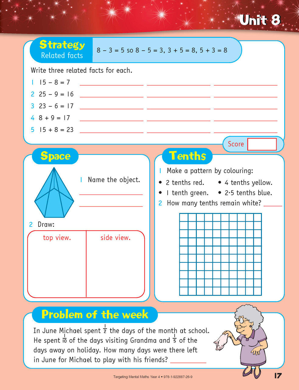 Targeting Maths Australian Curriculum Edition - Mental Maths: Year 4