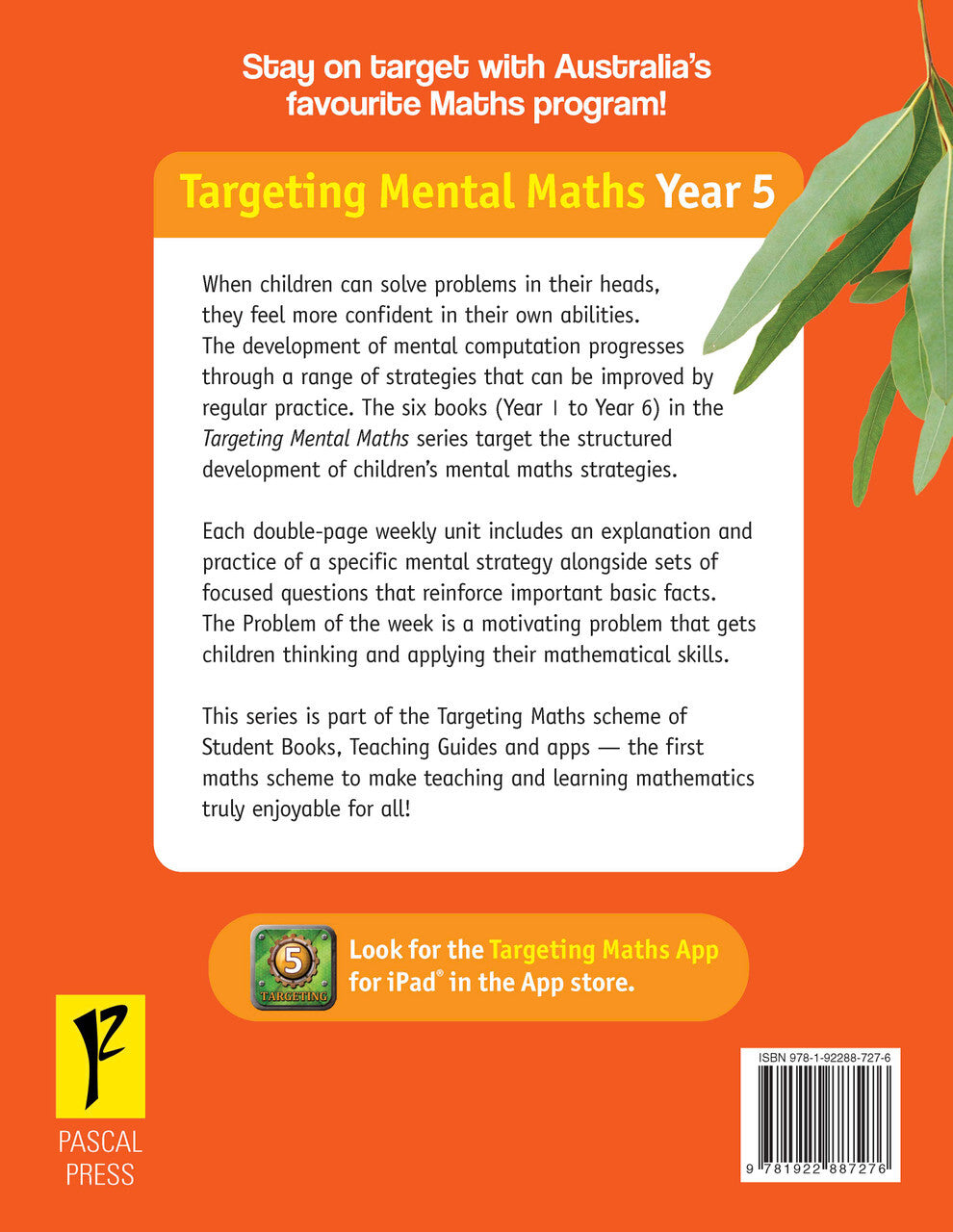 Targeting Maths Australian Curriculum Edition - Mental Maths: Year 5