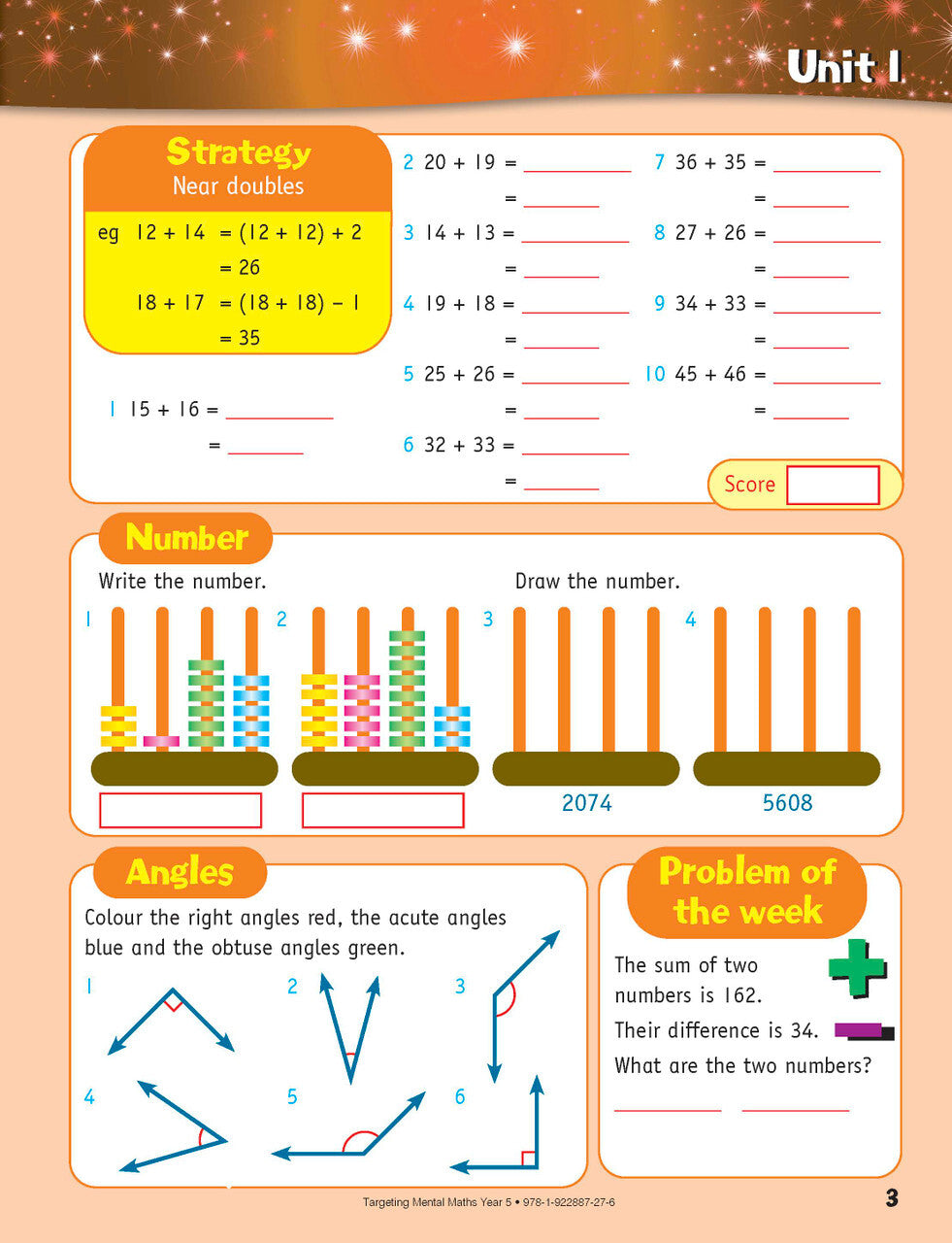 Targeting Maths Australian Curriculum Edition - Mental Maths: Year 5
