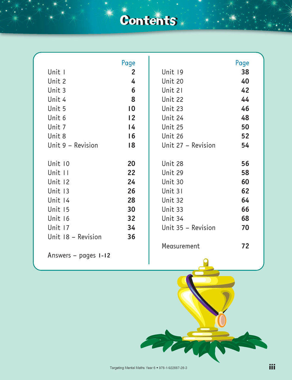 Targeting Maths Australian Curriculum Edition - Mental Maths: Year 6
