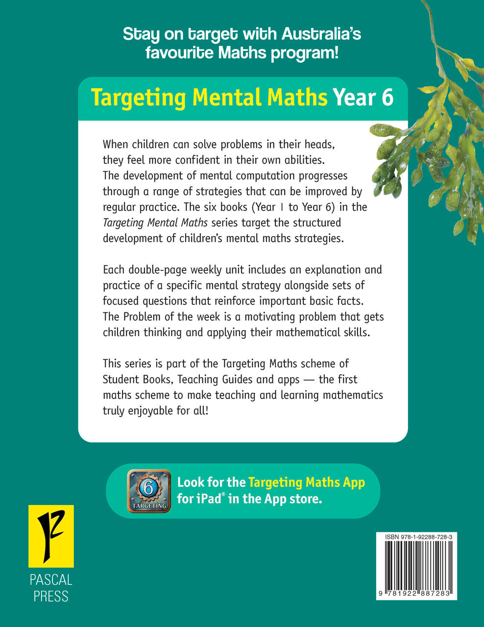 Targeting Maths Australian Curriculum Edition - Mental Maths: Year 6