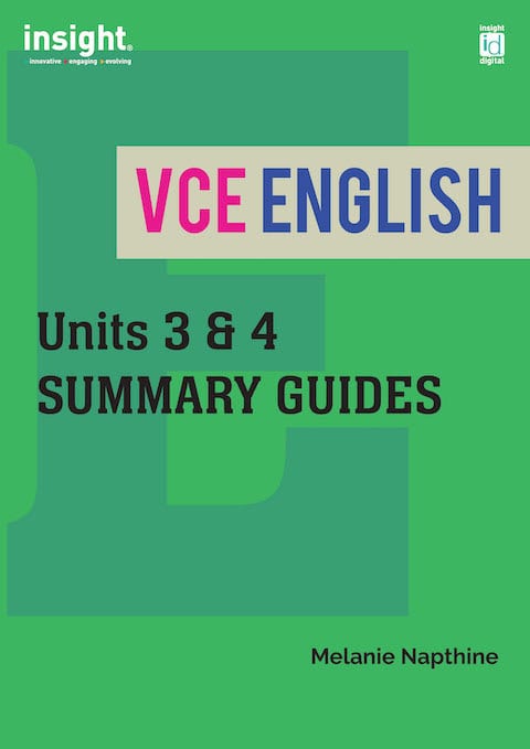 Summary Guides – VCE English Units 3 & 4