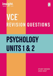 VCE Revision Questions: Psychology Units 1 & 2