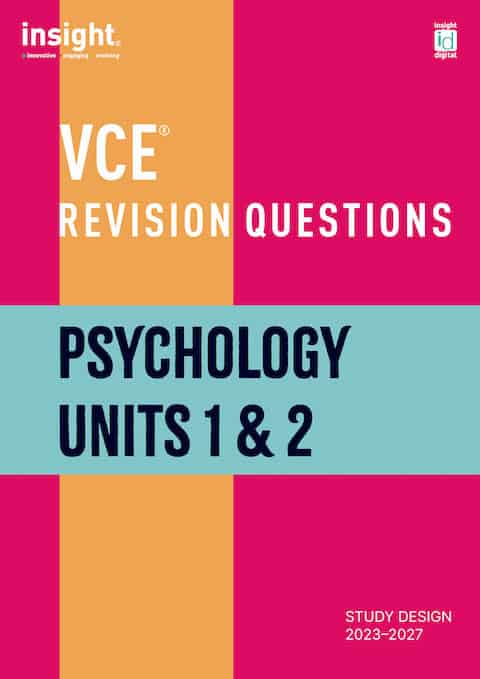 VCE Revision Questions: Psychology Units 1 & 2