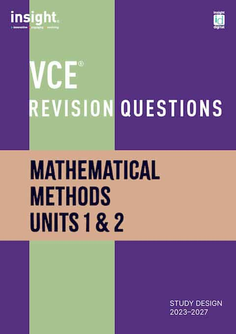 VCE Revision Questions: Mathematical Methods Units 1 & 2