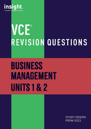 VCE Revision Questions: Business Management Units 1 & 2