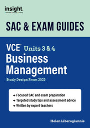 SAC & Exam Guides: VCE Units 3 & 4 Business Management