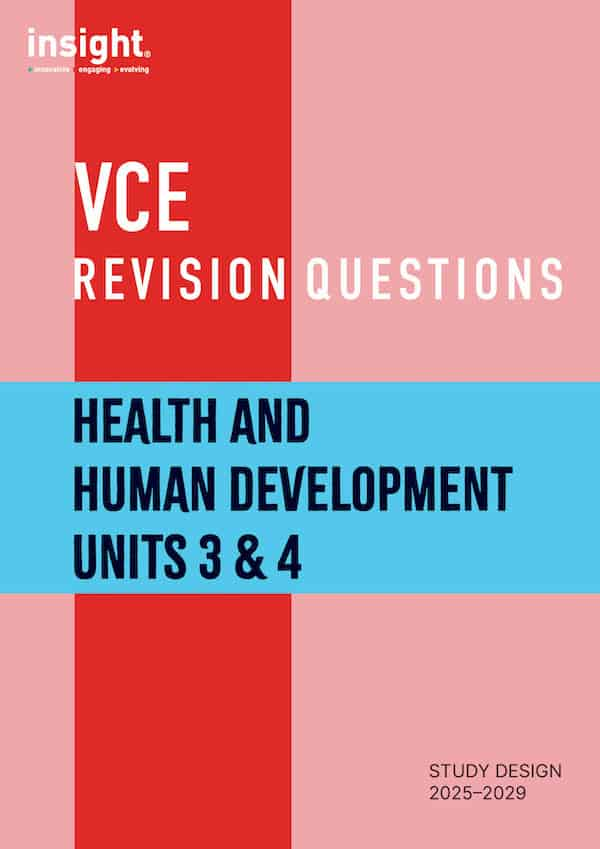 VCE Revision Questions: Health and Human Development Units 3 & 4