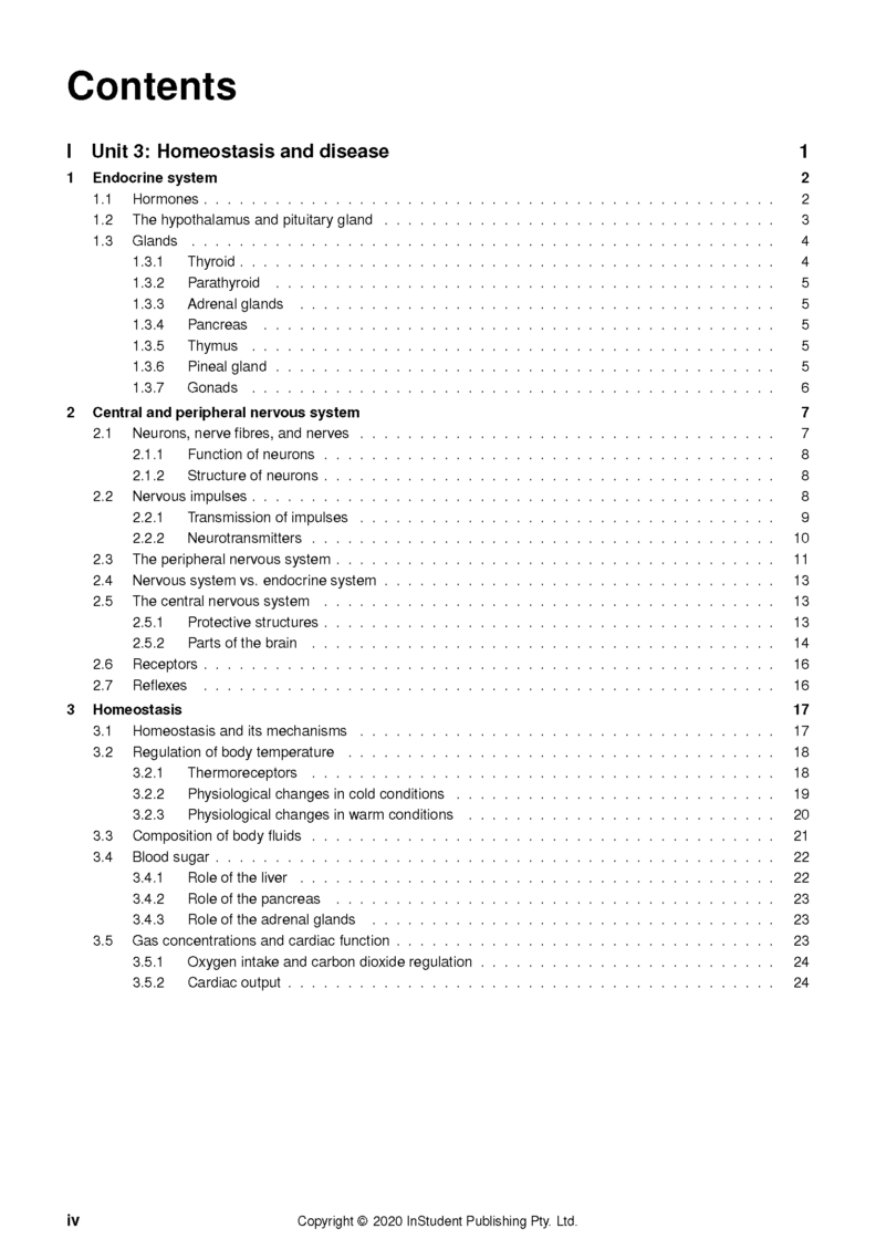 ATAR Notes WACE Year 12 Human Biology 3 & 4 Notes (2024-2026)