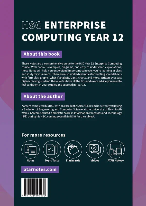ATAR Notes HSC Year 12 Enterprise Computing Notes (2026-2028)