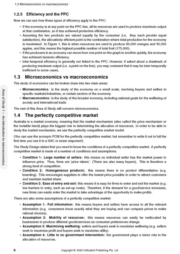 ATAR Notes VCE Economics 3&4 Notes (2024-2026)