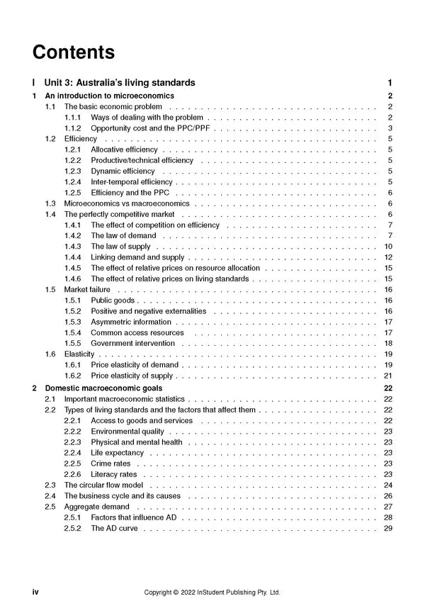 ATAR Notes VCE Economics 3&4 Notes (2024-2026)