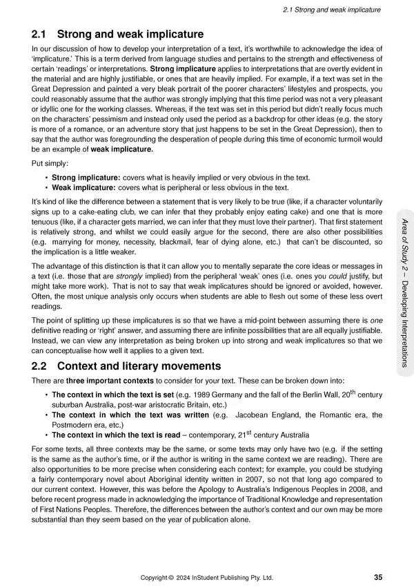 ATAR Notes VCE Literature 3 & 4 Notes (2024-2026)