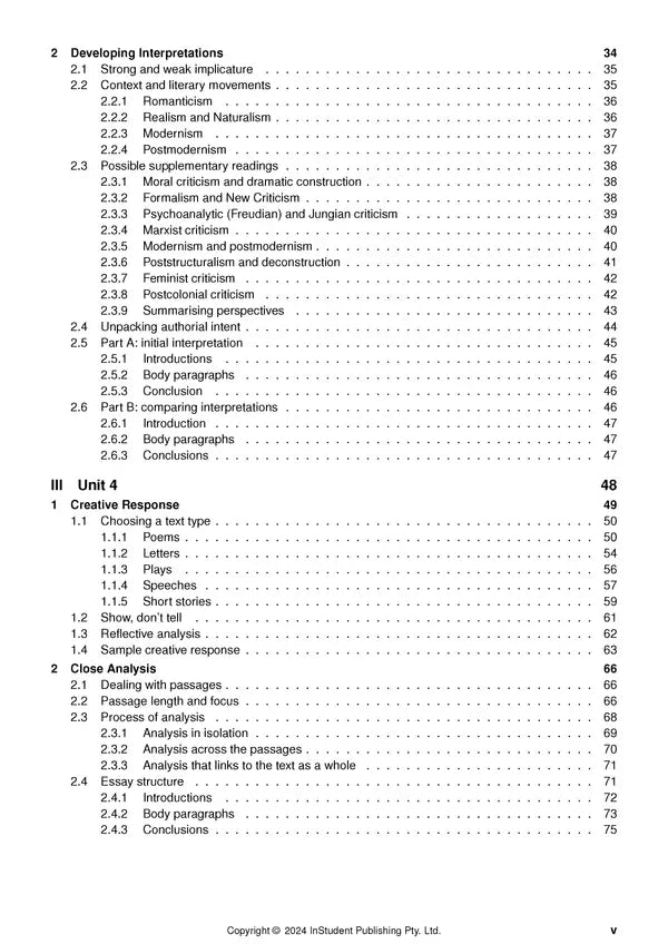 ATAR Notes VCE Literature 3 & 4 Notes (2024-2026)