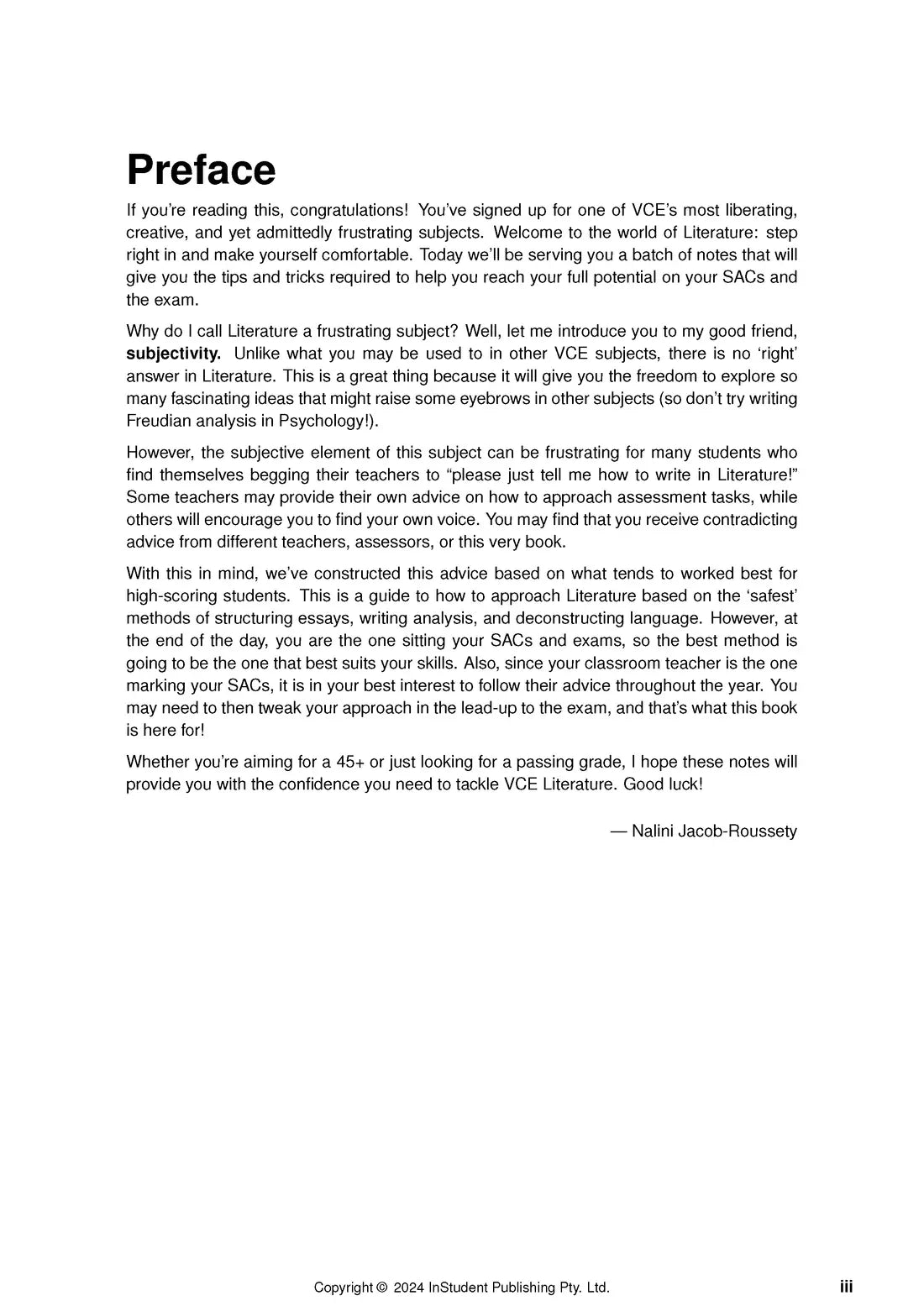 ATAR Notes VCE Literature 3 & 4 Notes (2024-2026)