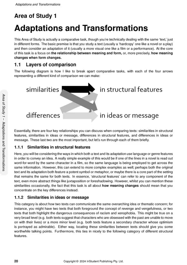 ATAR Notes VCE Literature 3 & 4 Notes (2024-2026)