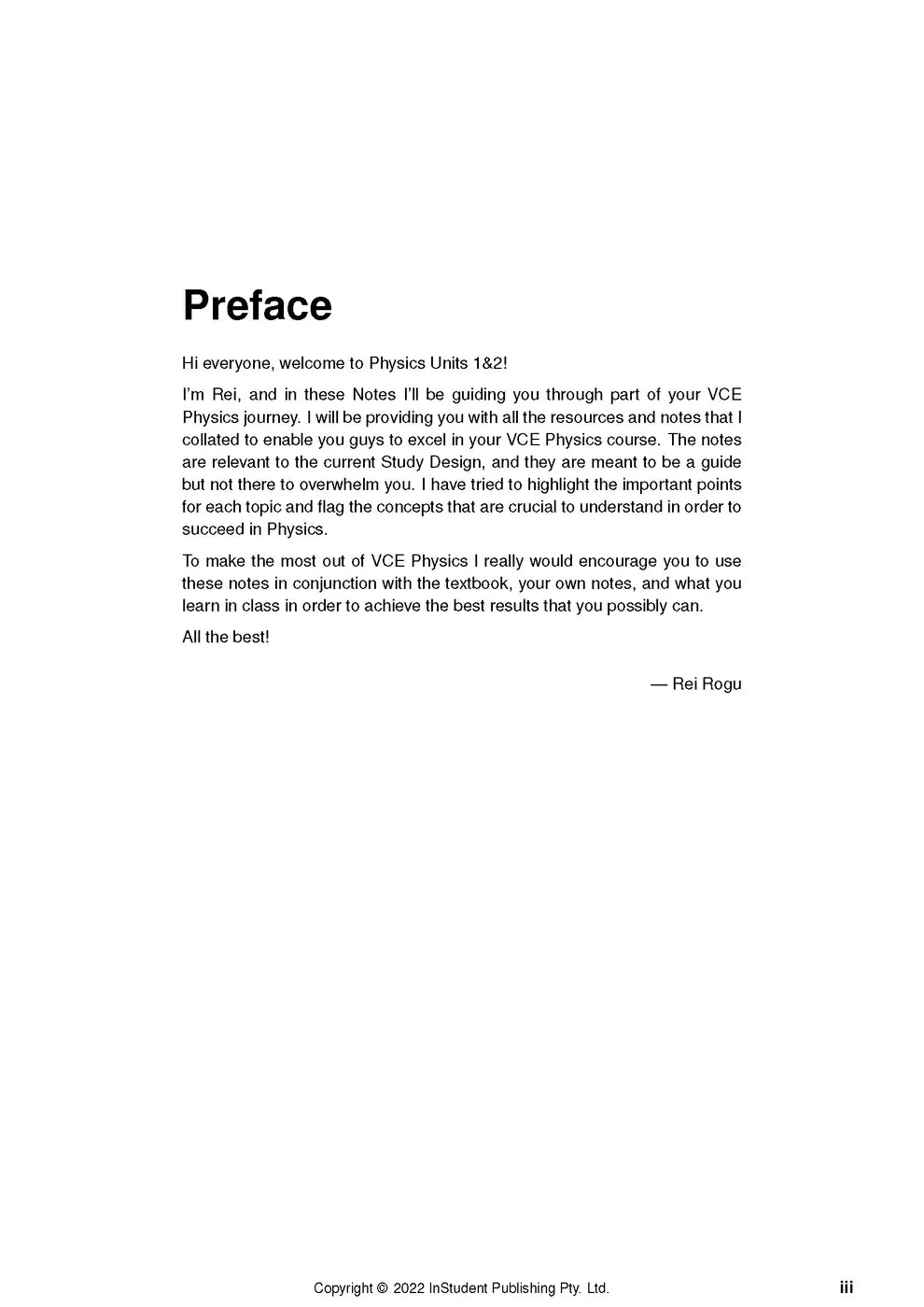 ATAR Notes VCE Physics 1&2 Notes (2024-2026)