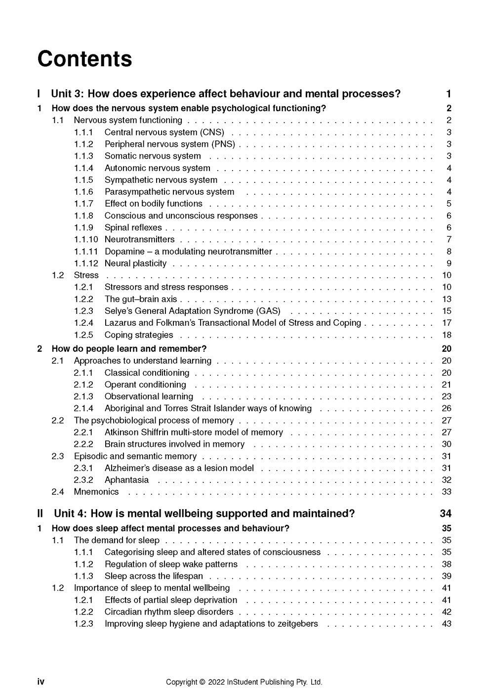 ATAR Notes VCE - Units 3 & 4 Complete Course Notes: Psychology (2024-2026)